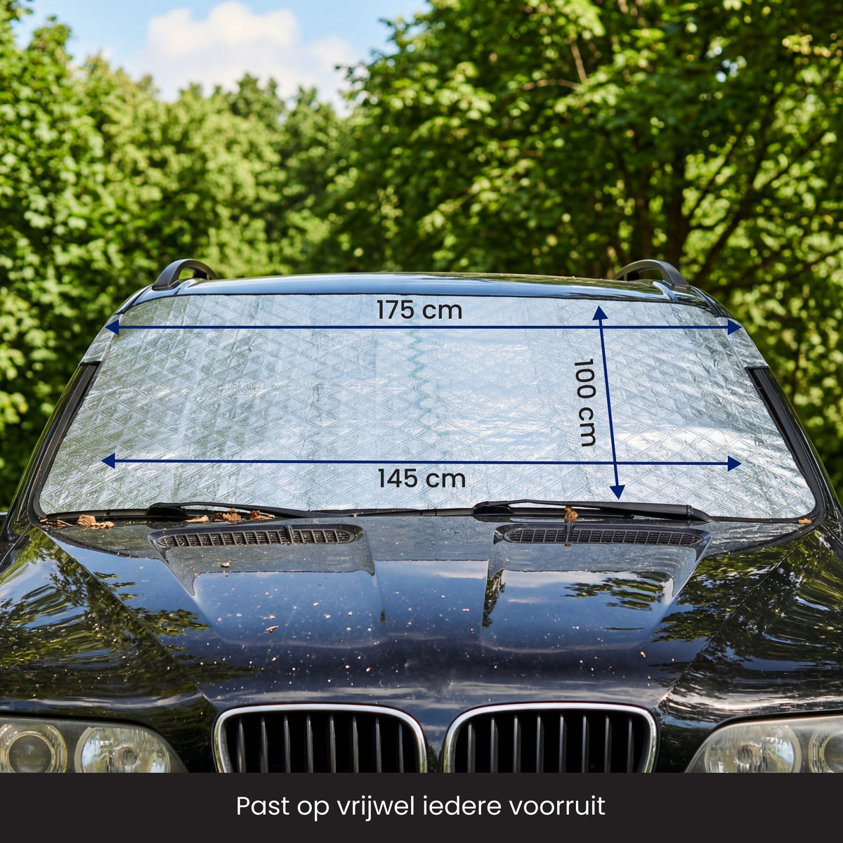 R2B Zonnescherm Auto - Hittewerend - Direct Koel - Universeel - Zonnescherm Auto