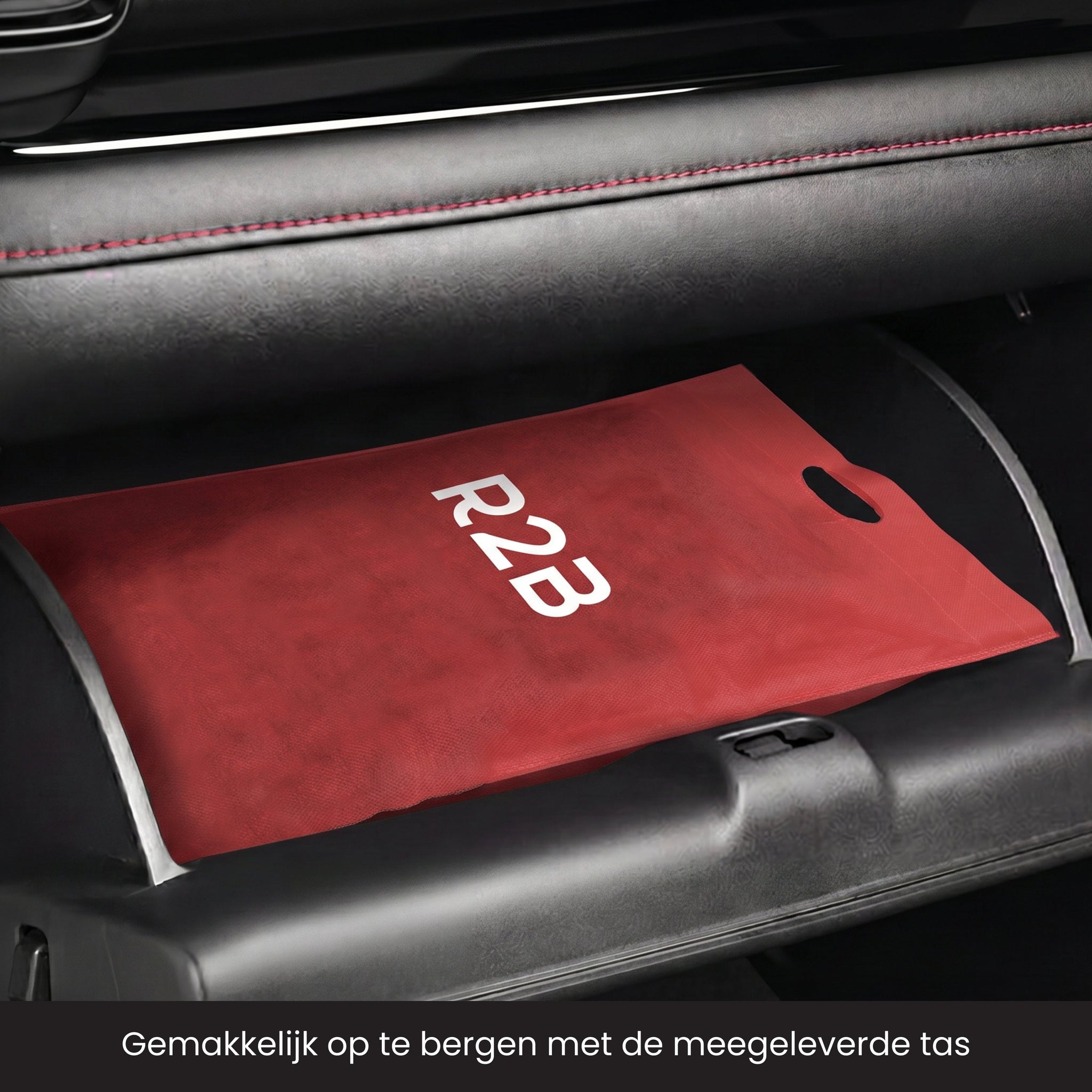 R2B Zonnescherm Auto - Hittewerend - Direct Koel & UV-Beschermend - Universeel & Compact - Zonnescherm Auto