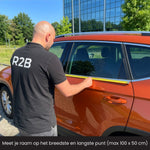 R2B Zonnescherm Auto Zijruit - 2 Stuks - Hittewerend - Universeel - Zonnescherm Auto