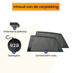 R2B Zonnescherm Auto Zijruit - 2 Stuks - Hittewerend - Universeel - Zonnescherm Auto