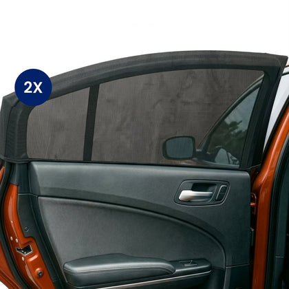R2B Zonnescherm Auto Zijruit - 2 Stuks - Hittewerend - Universeel - Zonnescherm Auto