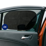 R2B Zonnescherm Auto Zijruit - 2 Stuks - Hittewerend - Zelfklevend - Zonnescherm Auto