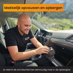 R2B Zonnescherm Auto Zijruit - 2 Stuks - Hittewerend - Zelfklevend - Zonnescherm Auto