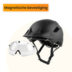 R2B Transparant en Magnetisch Helm Vizier - Voor de Speed Pedelec Helm van R2B