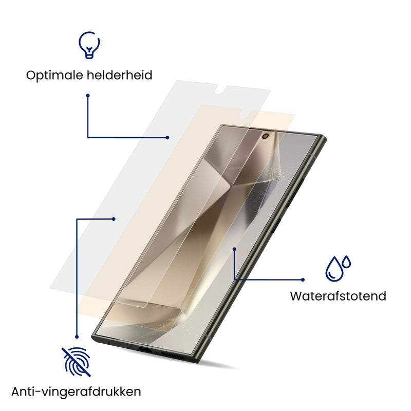 samsung s22 ultra screenprotector waterafstotend en optimale helderheid