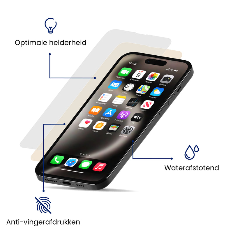 scherm protector iphone 17 waterafstotend en optimale helderheid