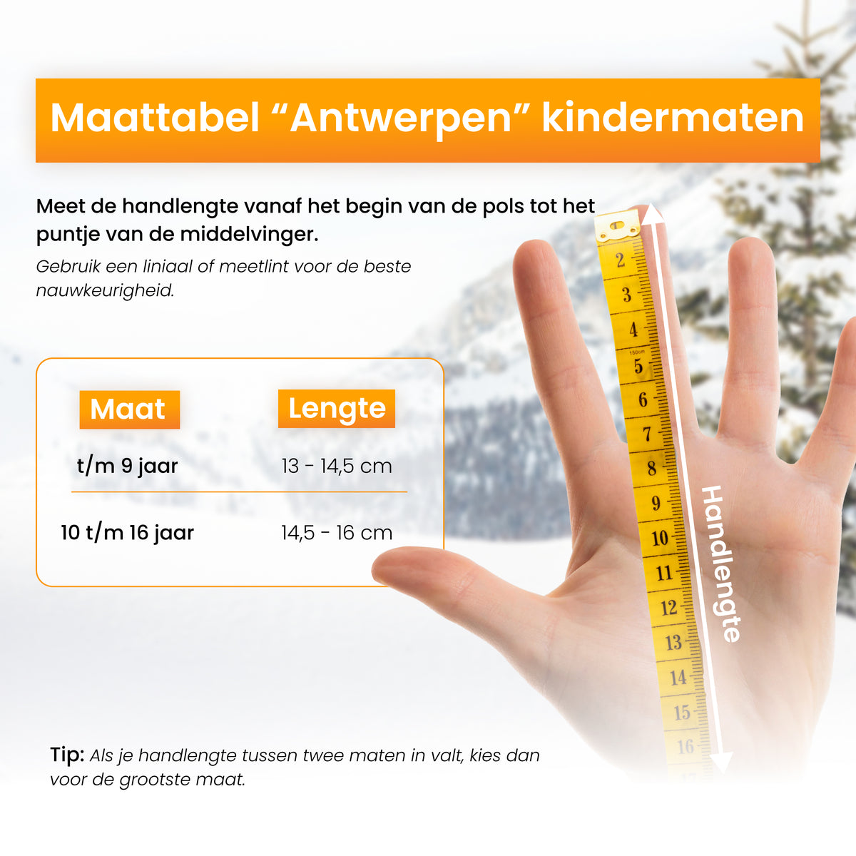 R2B Touchscreen Handschoenen Kinderen - Comfortabel & Grip - Jongens & Meisjes - Zwart