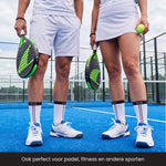 R2B Sport Compressiesokken Dames/Heren - Wit/Zwart