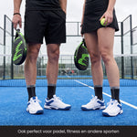 R2B Sport Compressiesokken Dames/Heren - Zwart/Grijs