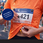 R2B Startnummer magneten - Set van 4 Paar (8 magneten)