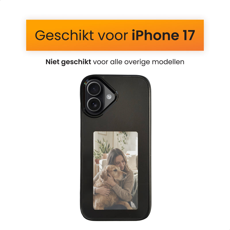 telefoon hoesje met foto die alleen geschikt is voor de iphone 17