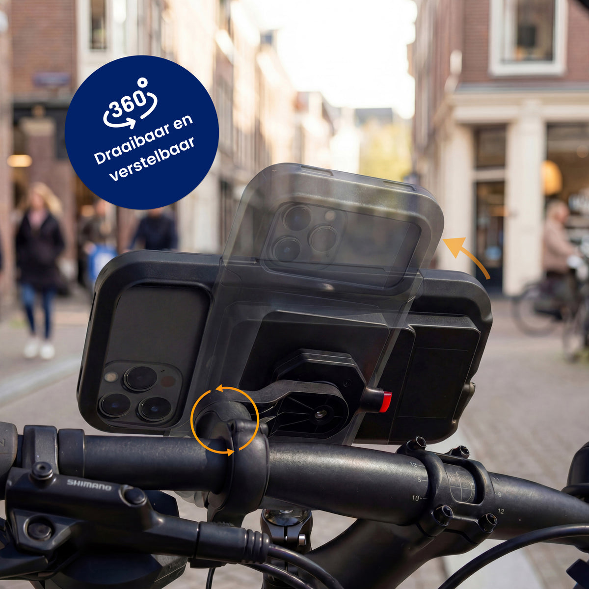 R2B Telefoonhouder Fiets Waterdicht - Waterdichte Fietshouder Telefoon