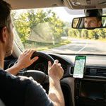 Telefoonhouder auto rooster voor veilig handsfree navigeren tijdens het rijden