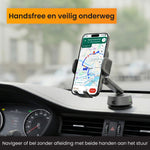 telefoonhouder dashboard gemonteerd