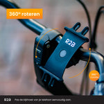 Telefoonhouder Fiets Elastisch - Gsm Houder Fiets - Model Rotterdam - Telefoonhouder fiets