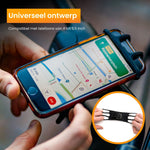 Telefoonhouder Fiets Elastisch - Gsm Houder Fiets - Model Rotterdam - Telefoonhouder fiets