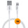 R2B USB-A to Lightning Cable - 1 Meter - Fast Charging - Strong &amp; Reliable - White