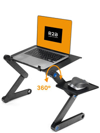 R2B Laptoptafel verstelbaar en opvouwbaar met 360 graden rotatie - Model 