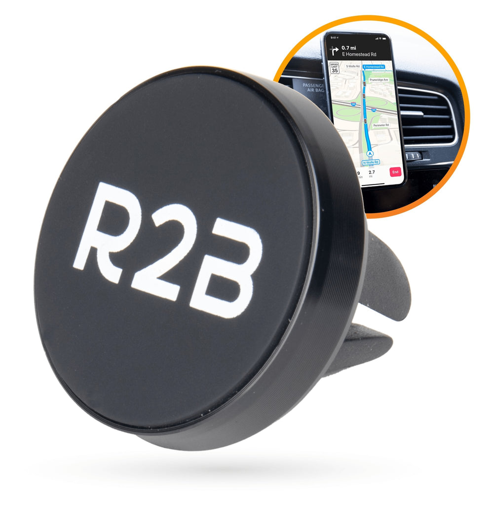R2B Telefoonhouder auto magneet geschikt voor ventilatierooster - Model Edam - R2B Store