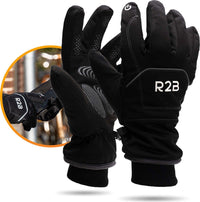 R2B Water-en winddichte touchscreen handschoenen - Model Brussel - R2B Store
